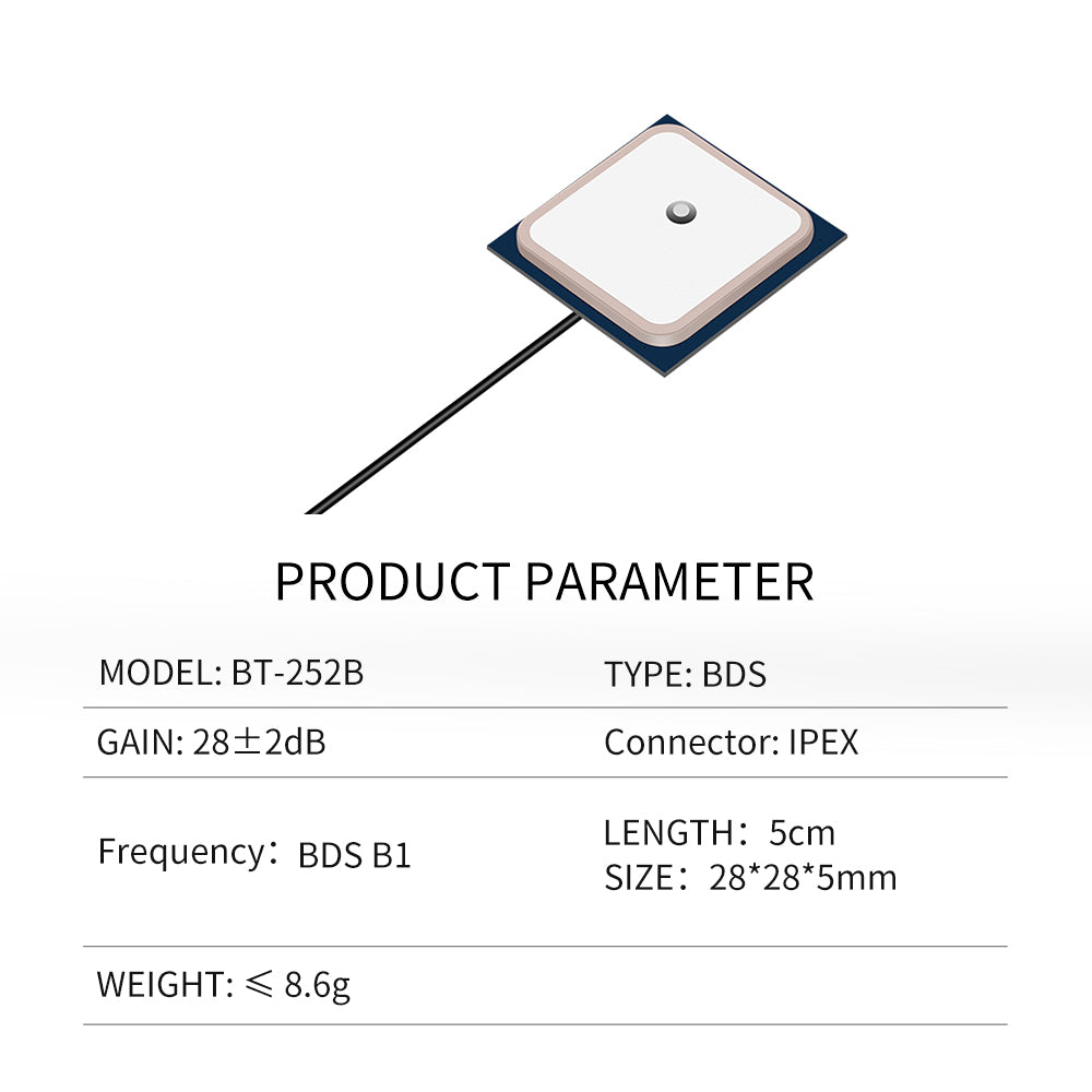 Beitian GPS BEIDOU positioning built-in ceramic antenna high gain satellite navigation vehicle and ship BT-182B Beitian GPS BEIDOU positioning built-in ceramic antenna high gain satellite navigation vehicle and ship BT-182B